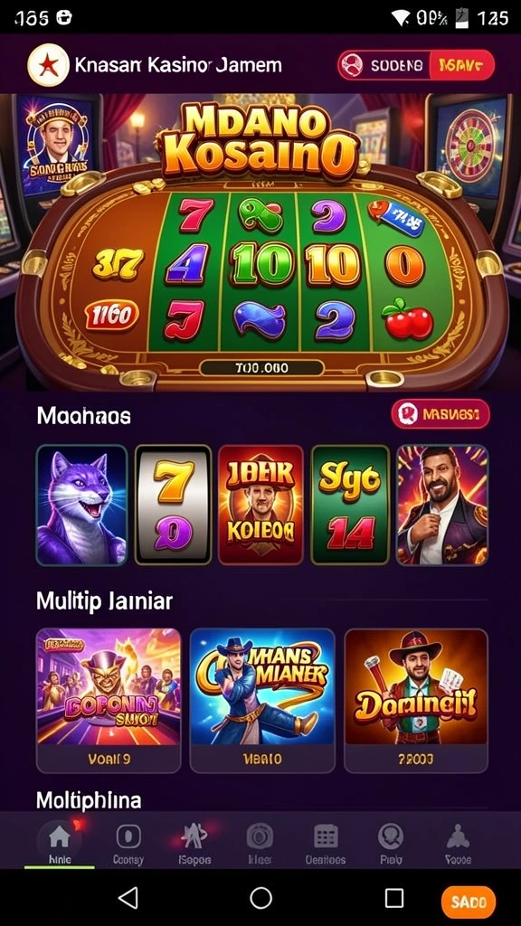 Menunjukkan fitur interaksi sosial di dalam game.