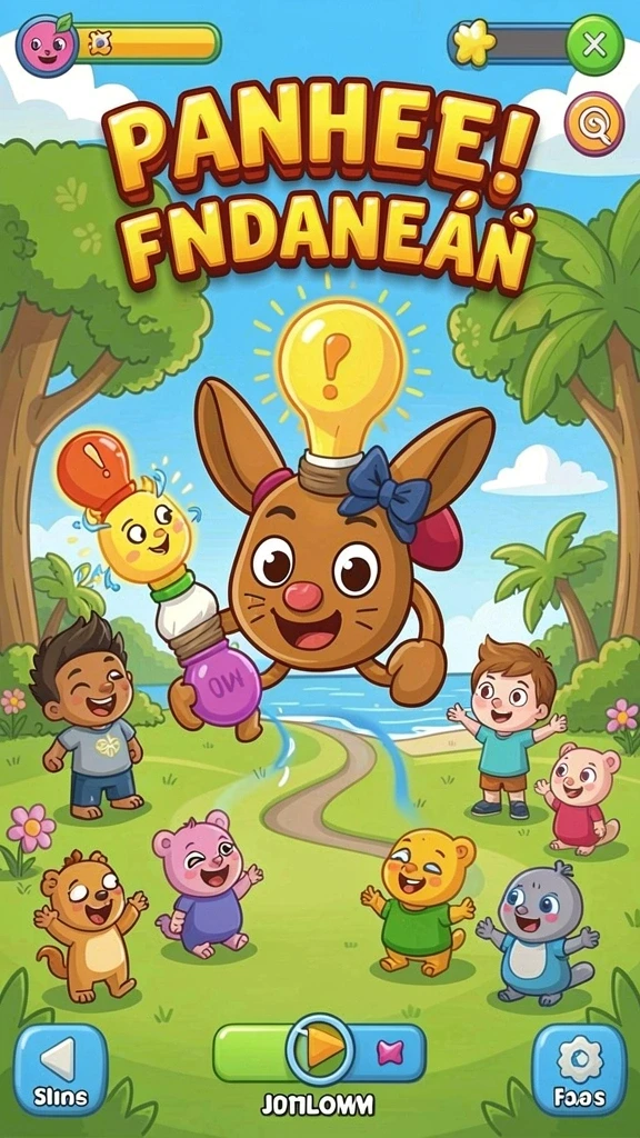 Tangkapan layar petualangan mendebarkan dalam game.
