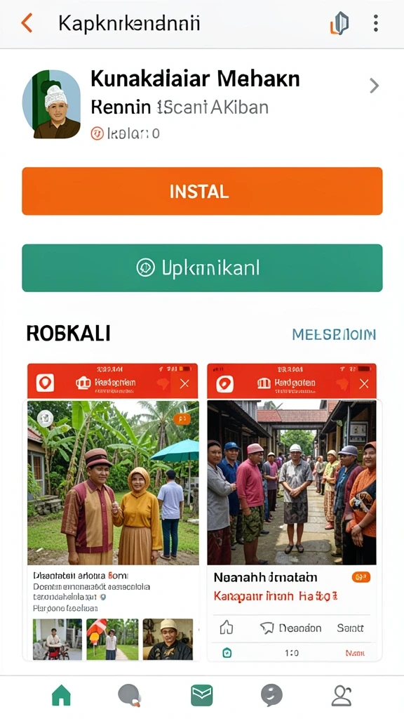 Tampilan utama aplikasi 88ID yang menarik dan mudah dipahami.