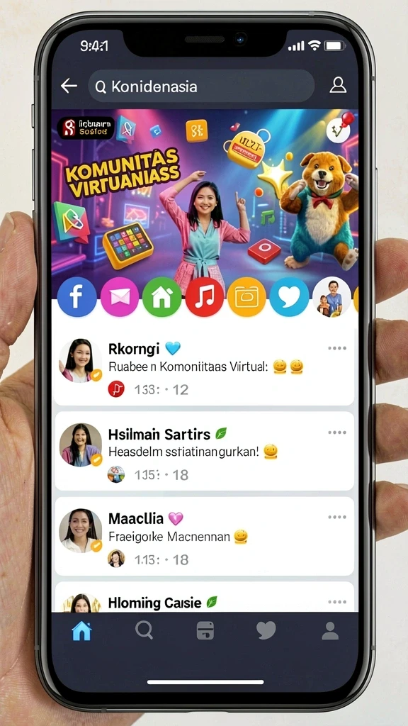 Tampilan antarmuka menarik dan intuitif.