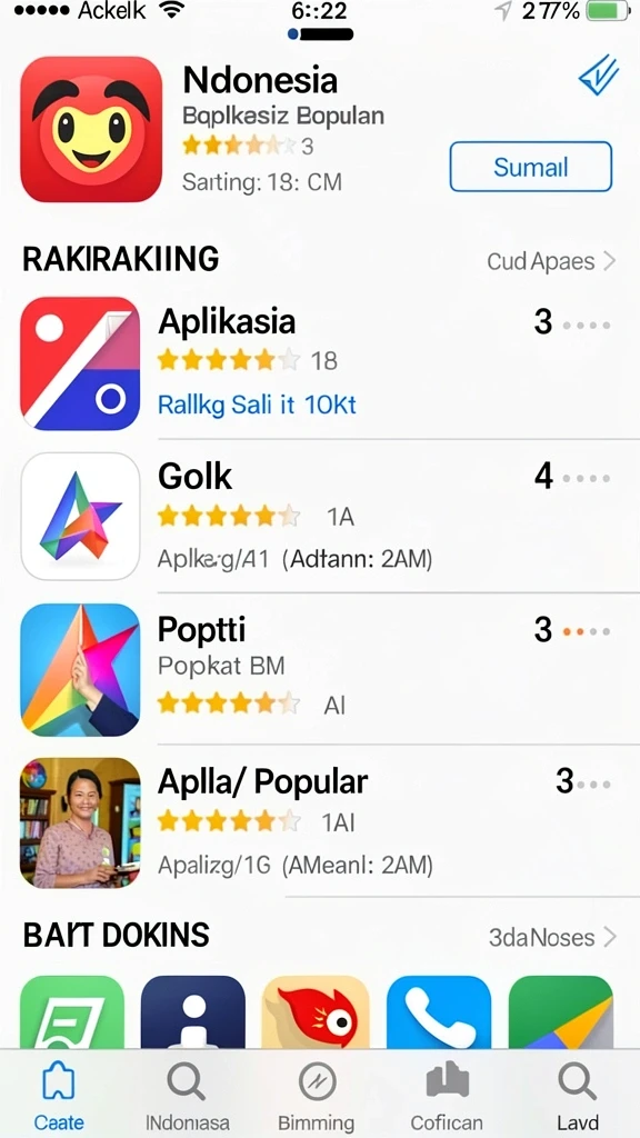 Tampilan antarmuka yang user-friendly dan menarik.