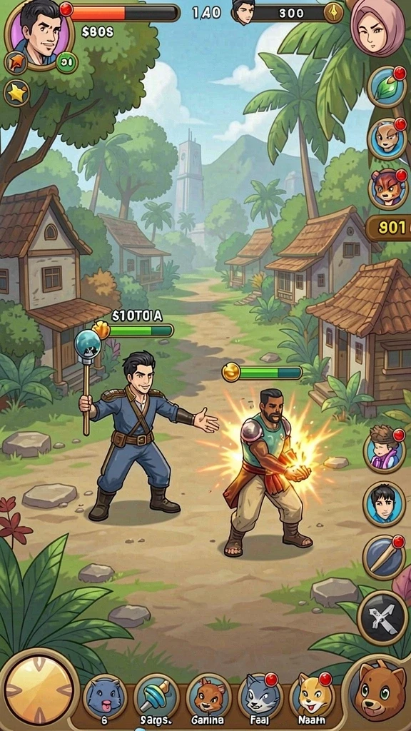 Momen epik saat menyelesaikan level menantang di A200M.