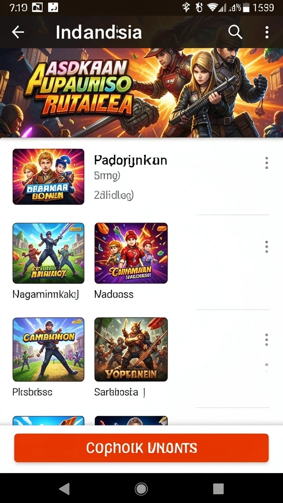 Screenshot kedua menunjukkan aksi seru saat bermain mode kompetitif.