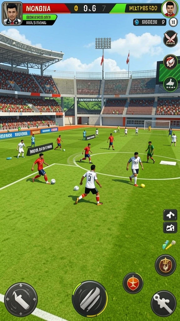 Gameplay seru yang penuh tantangan dan strategi.