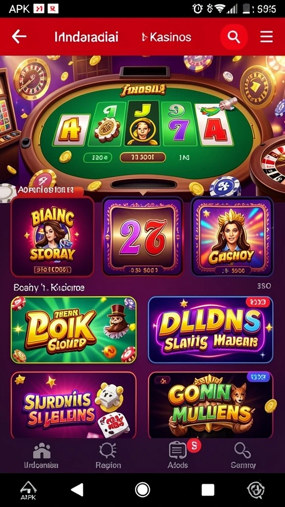 Tangkap layar menampilkan grafis penuh warna dalam game.
