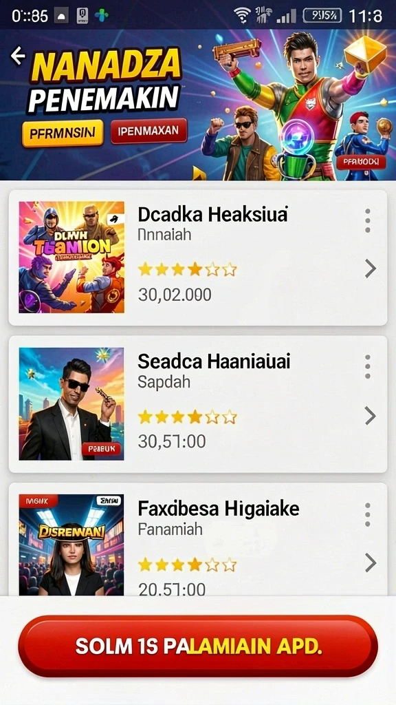 Grafis yang memukau saat menjelajahi dunia game.