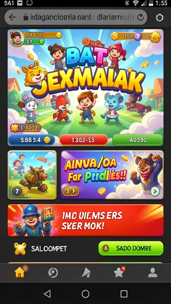 Tampilan permainan slot terbaru yang menawan.