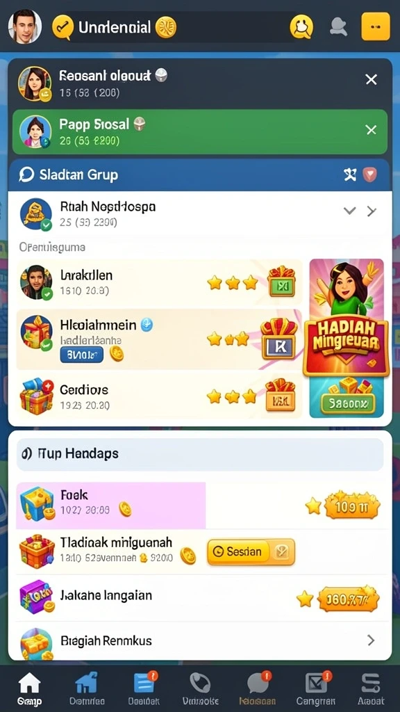 Tangkapan layar menampilkan grafik menawan dari C8VIP.