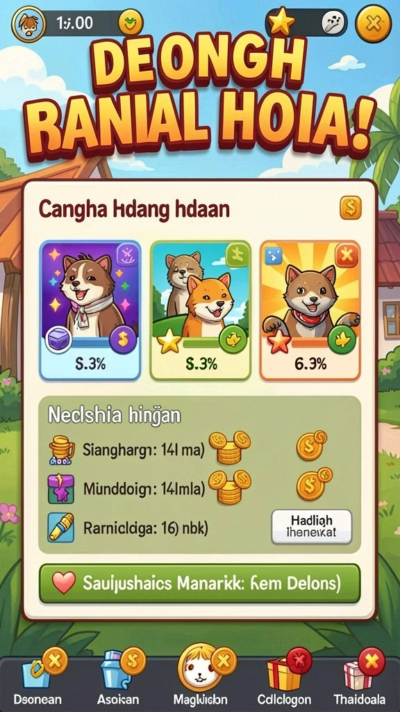 Beragam karakter unik untuk dipilih.
