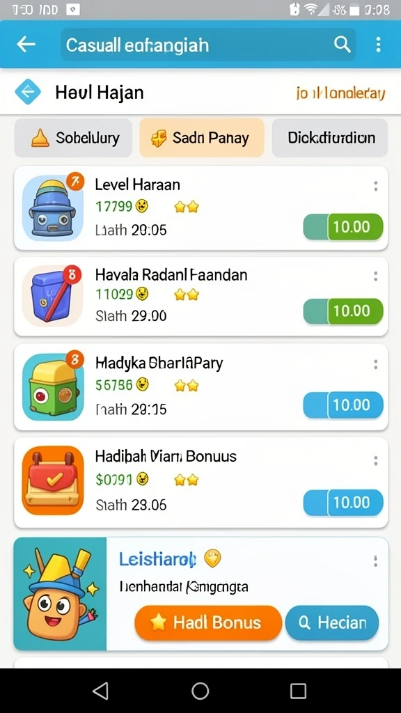 Pemandangan latar belakang yang memukau.
