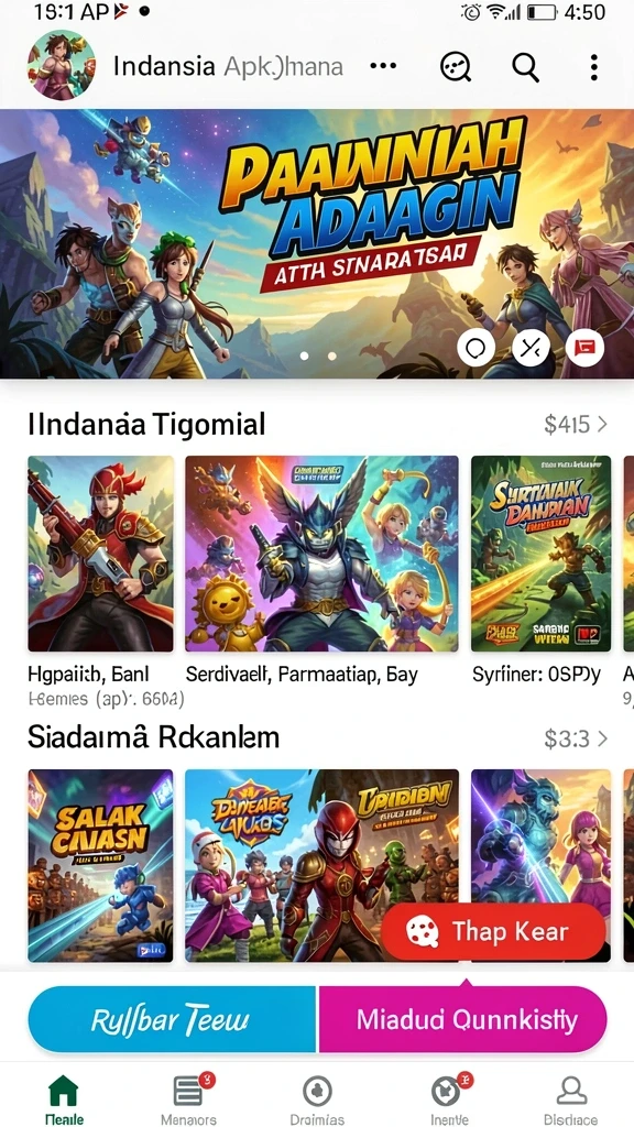Screenshot menampilkan karakter dengan kemampuan unik di dalam game.