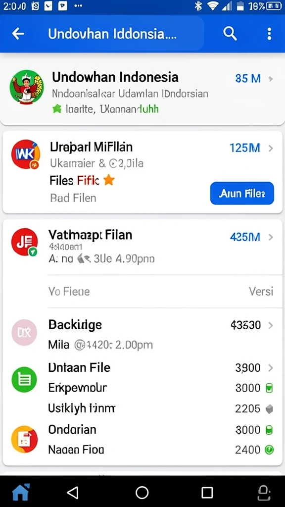 Tampilan antarmuka yang sederhana dan mudah dinavigasi.