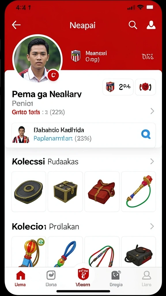 Karakter-karakter unik yang dapat dipilih oleh pemain.
