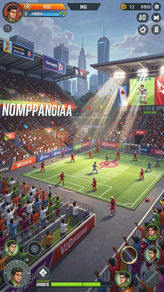 Tangkapan layar menunjukkan fitur multiplayer saat bermain bersama teman.