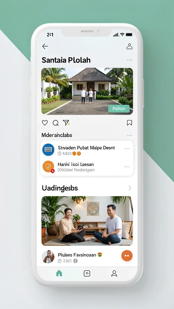 Tampilan dashboard utama yang menarik dan mudah dinavigasi.