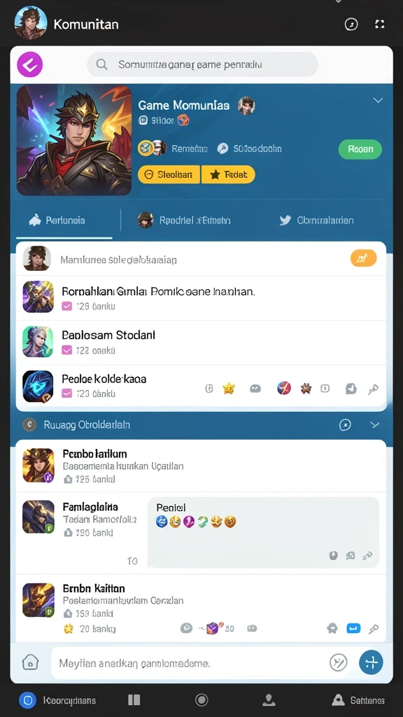 Antarmuka pengguna yang intuitif dan modern.