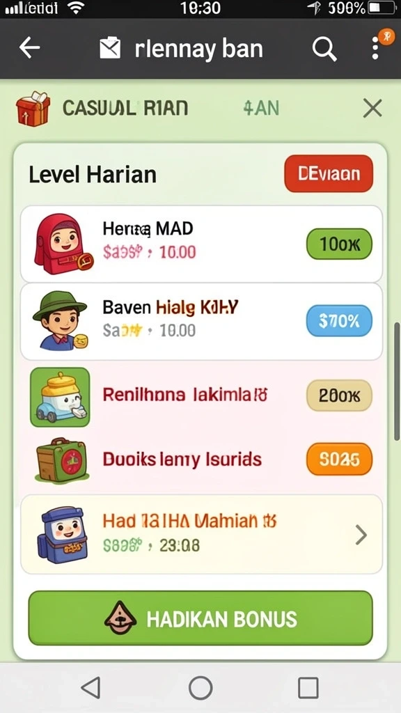 Tangkapan layar menampilkan aksi seru dalam permainan.