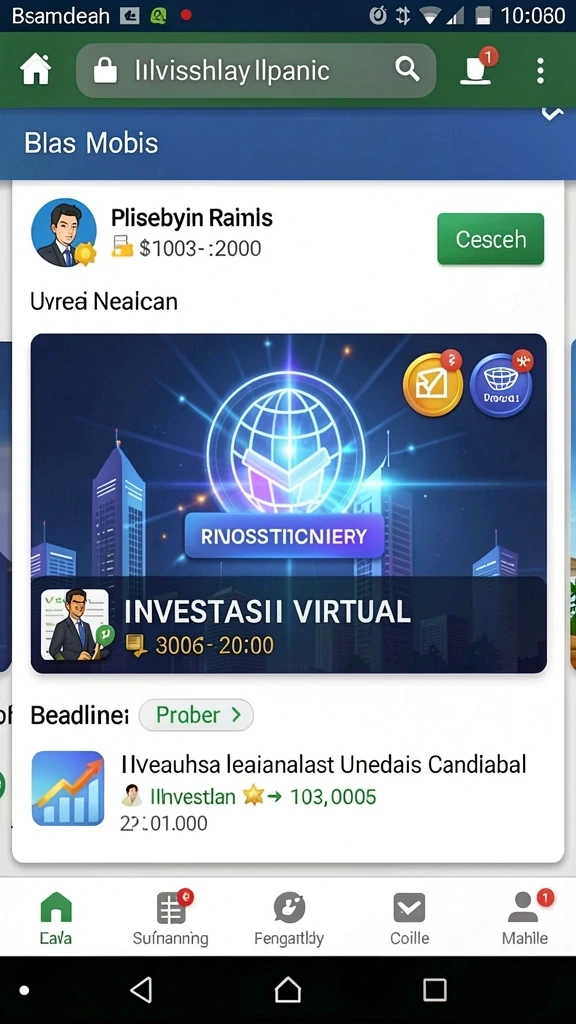 Tampilan antarmuka yang modern dan user-friendly.