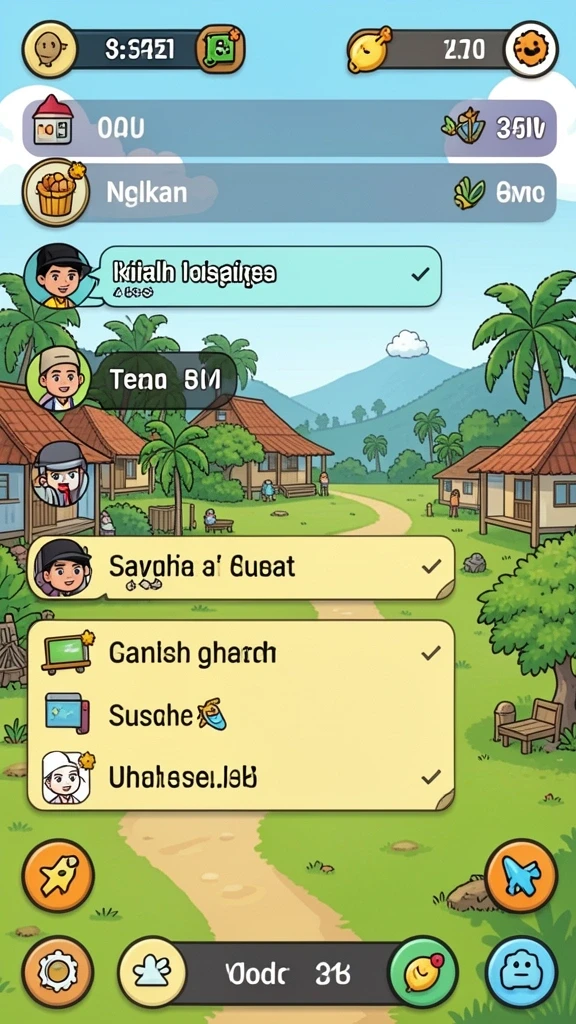 Tampilan antarmuka yang menarik dan user-friendly.