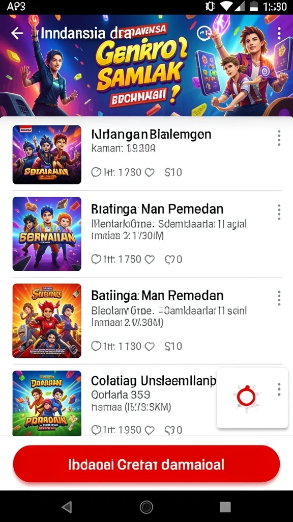 Gambar aksi seru dari karakter utama HINOTOTO.