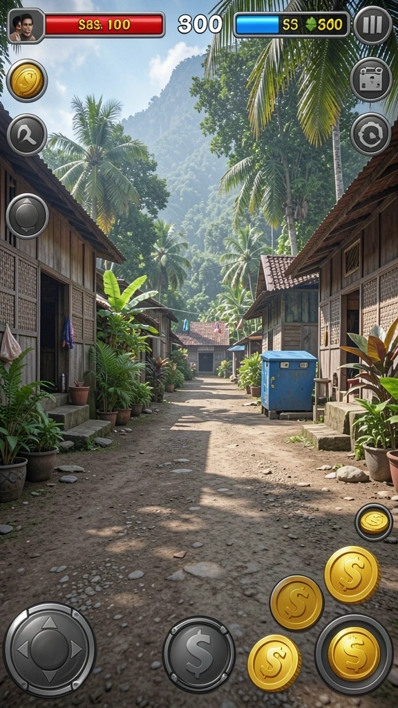Mode permainan yang seru dan kompetitif.