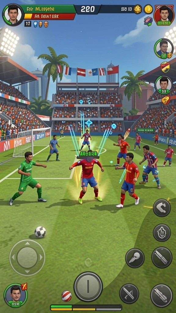 Pemandangan dunia dalam game yang menakjubkan dan detail.