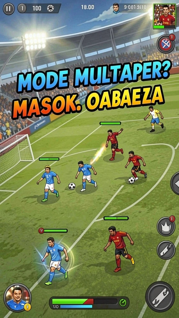 Grafis menawan yang memanjakan mata pemain.