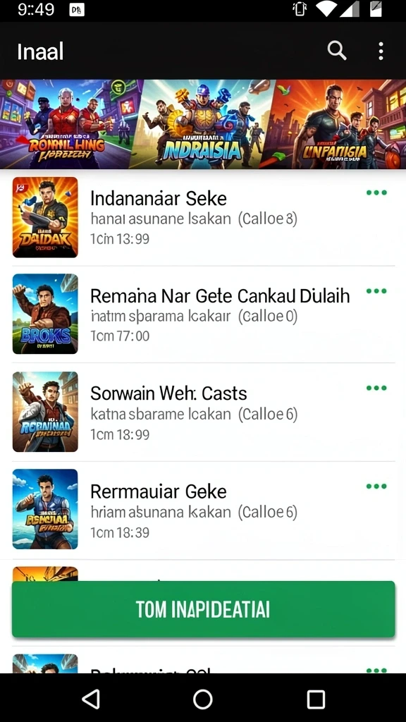 Tangkapan layar pertamanya menampilkan karakter utama dalam aksi.