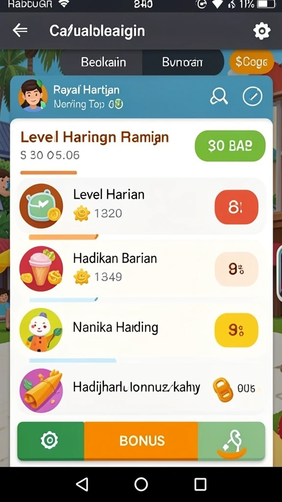 Fitur sosial yang memungkinkan interaksi antar pemain.