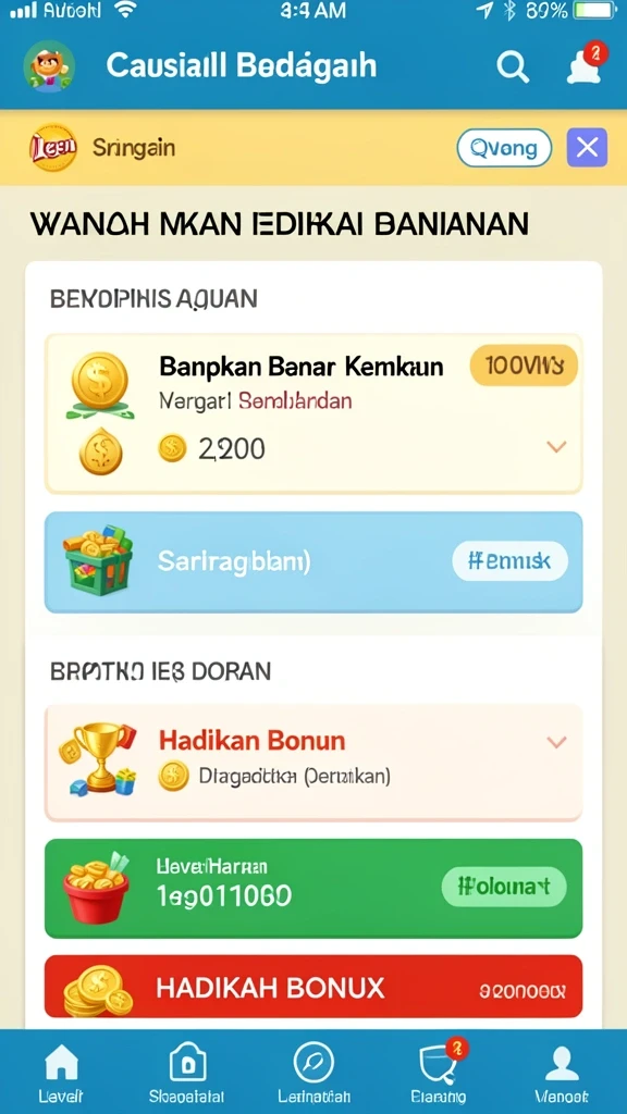 Level menantang yang menguji keterampilan berpikir.