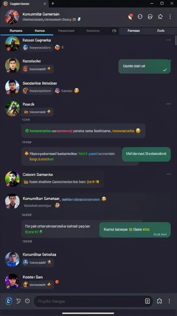Karakter yang beragam dengan kemampuan unik masing-masing.