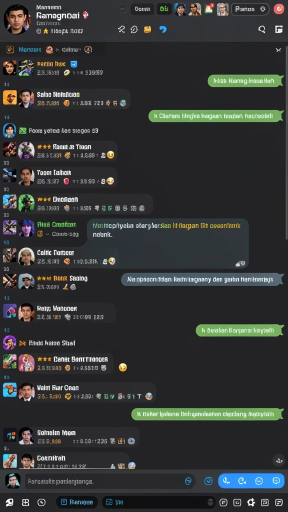 Visualisasi grafis yang memukau saat permainan berlangsung.