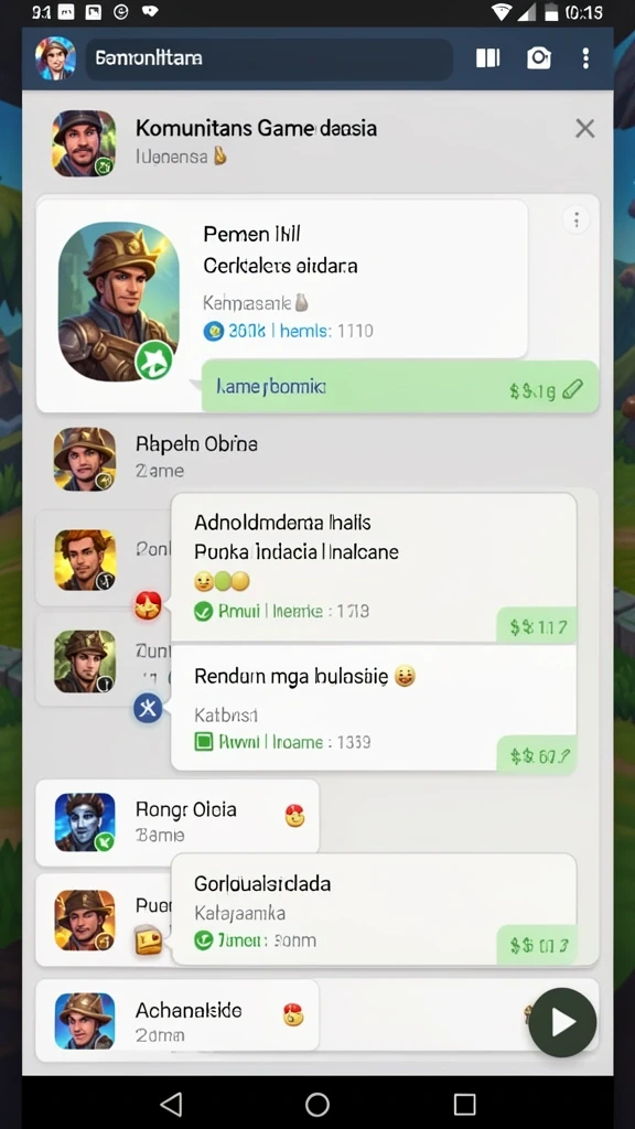 Mode permainan yang bervariasi untuk semua pemain.