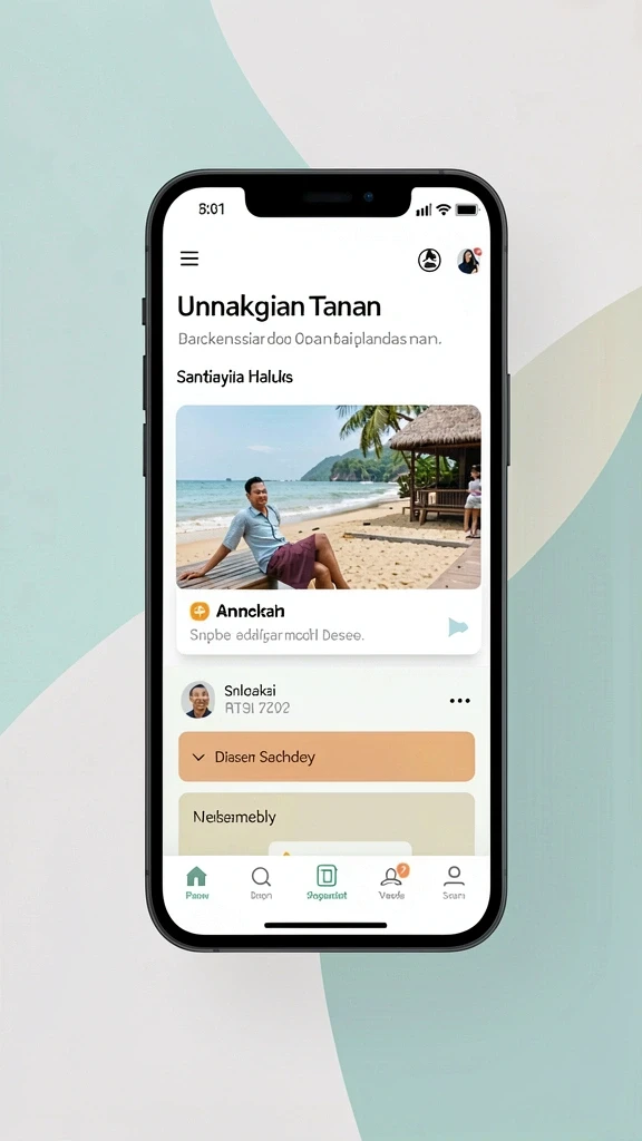 Tampilan awal yang menakjubkan dan menawan.