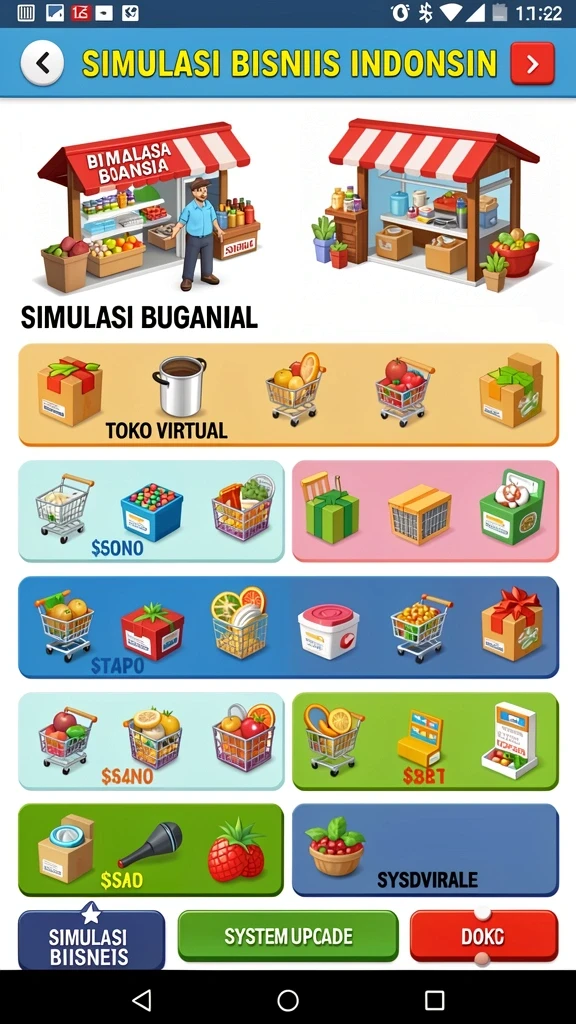 Beragam karakter dan item yang dapat dikoleksi.