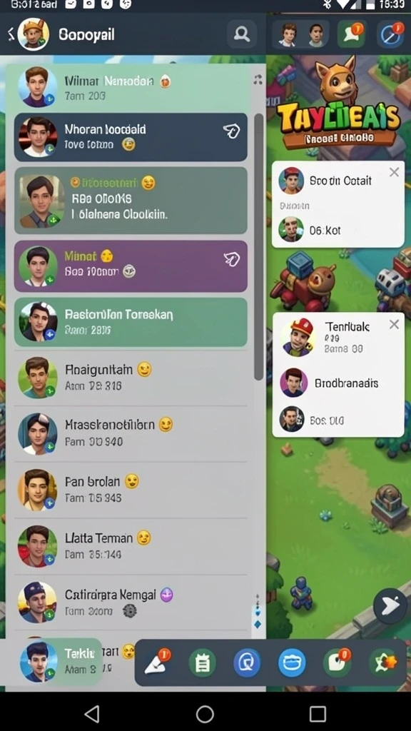 Mode permainan turnamen yang menantang.