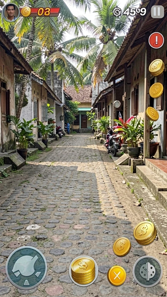 Tampilan antarmuka yang ramah pengguna.