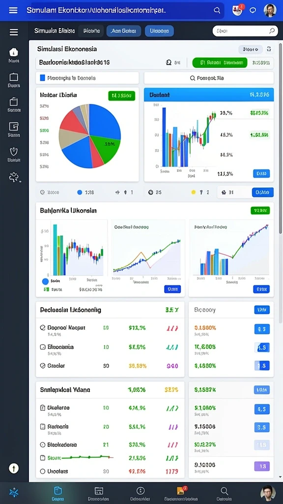 Karakter-karakter unik dengan desain menarik.