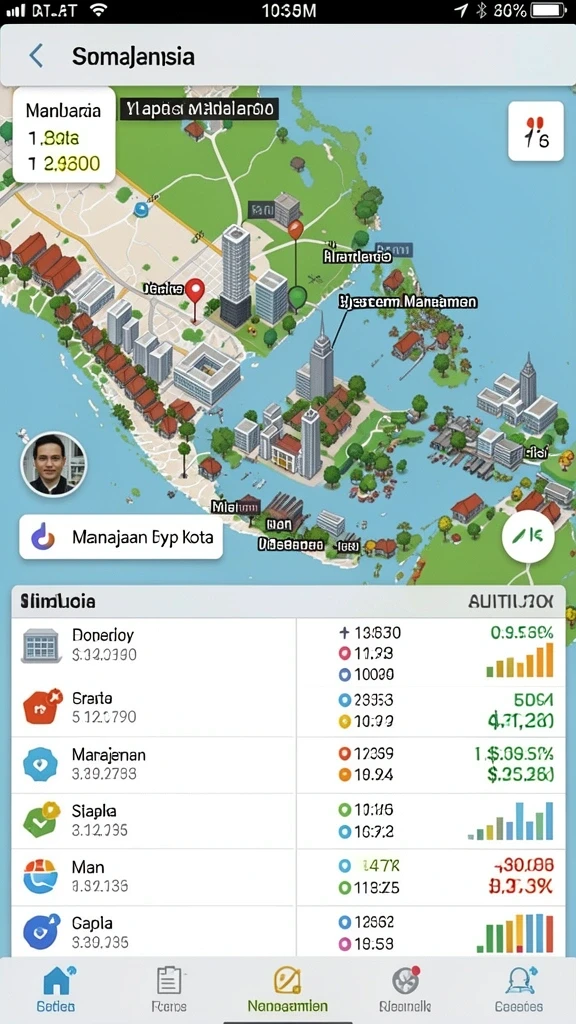Tangkapan layar menampilkan grafik memukau dari RPLOOT.