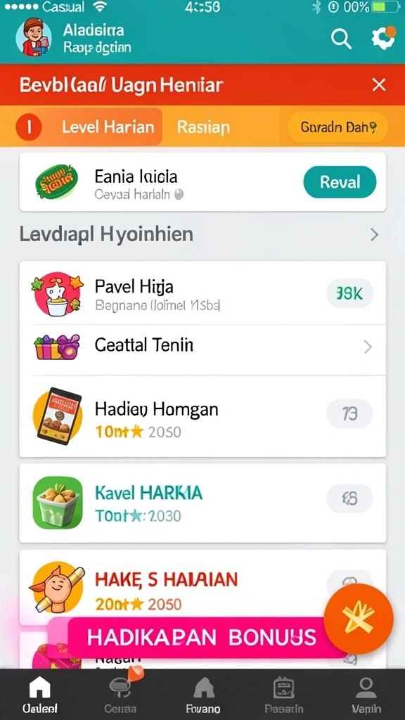 Menampilkan contoh karakter yang dapat dimainkan di RPLOOT.