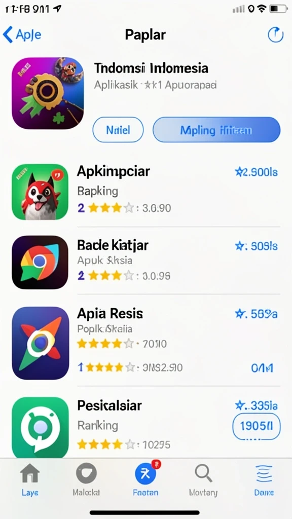 Ilustrasi fitur interaktif dalam permainan RPLOOT.