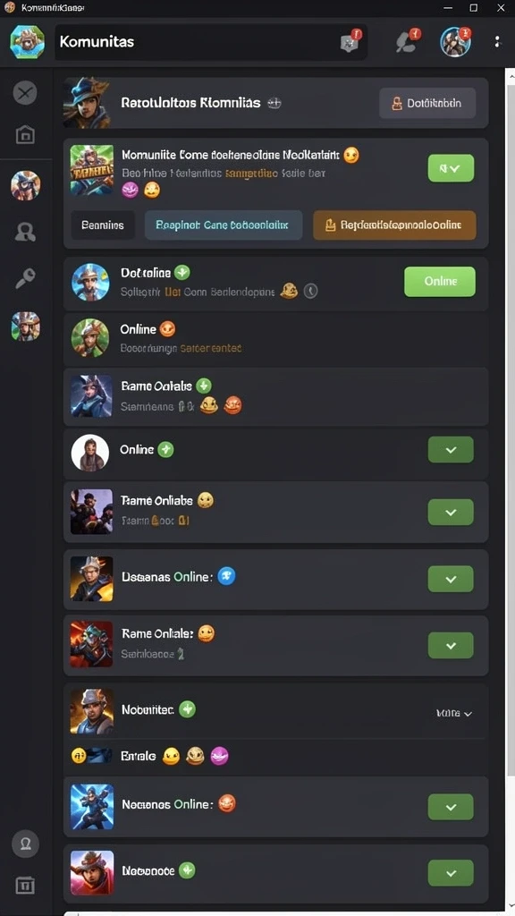 Screenshot menunjukkan karakter utama dalam petualangan epik.