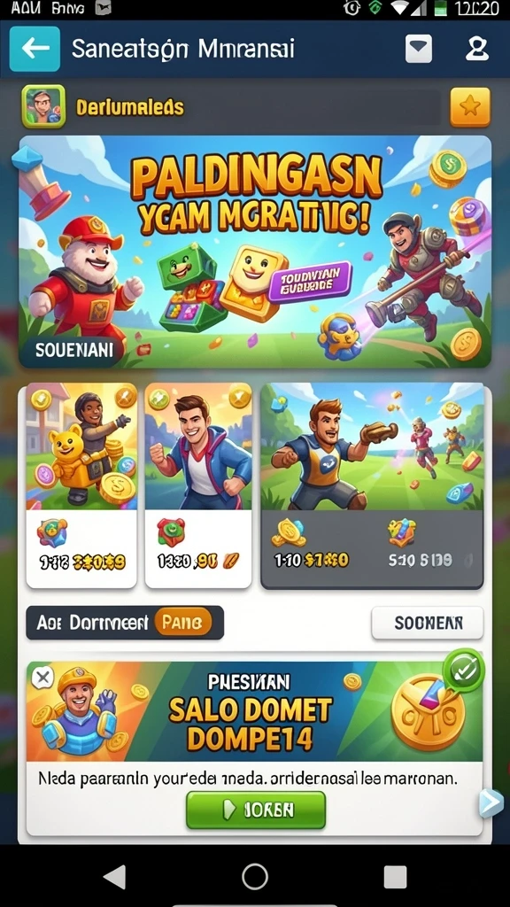 Menunjukkan elemen grafis yang memukau dari SUPER805.