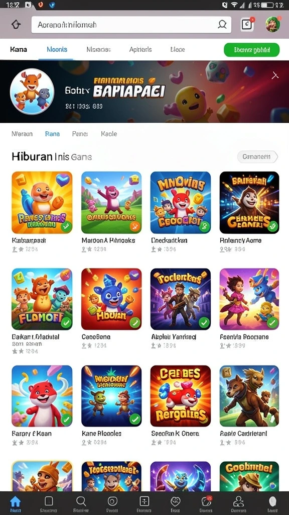 Screenshot menunjukkan karakter utama dalam aksi yang mendebarkan.