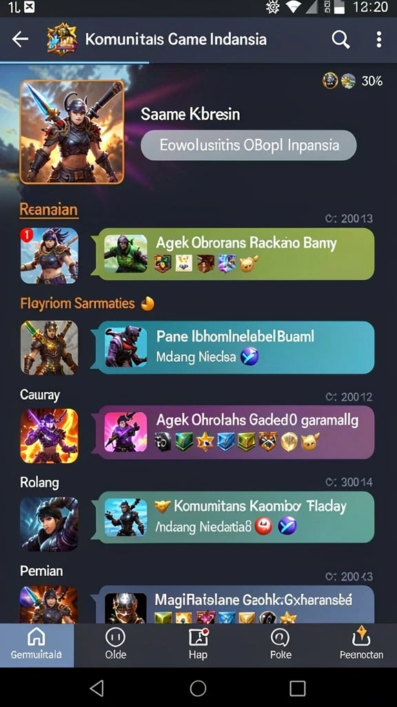 Karakter yang bisa disesuaikan sesuai gaya bermain.