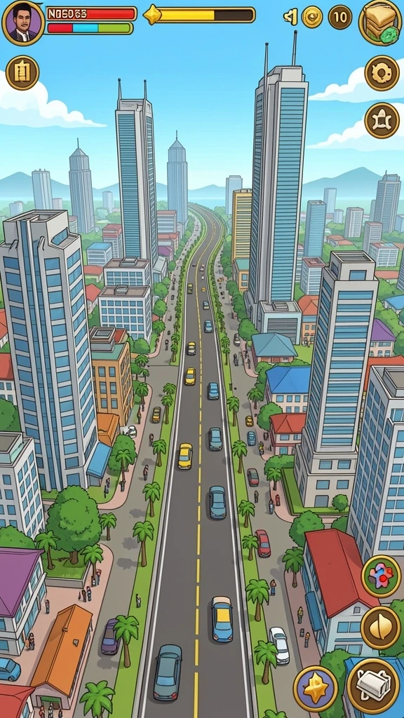 Karakter unik dengan kemampuan menarik untuk setiap level.