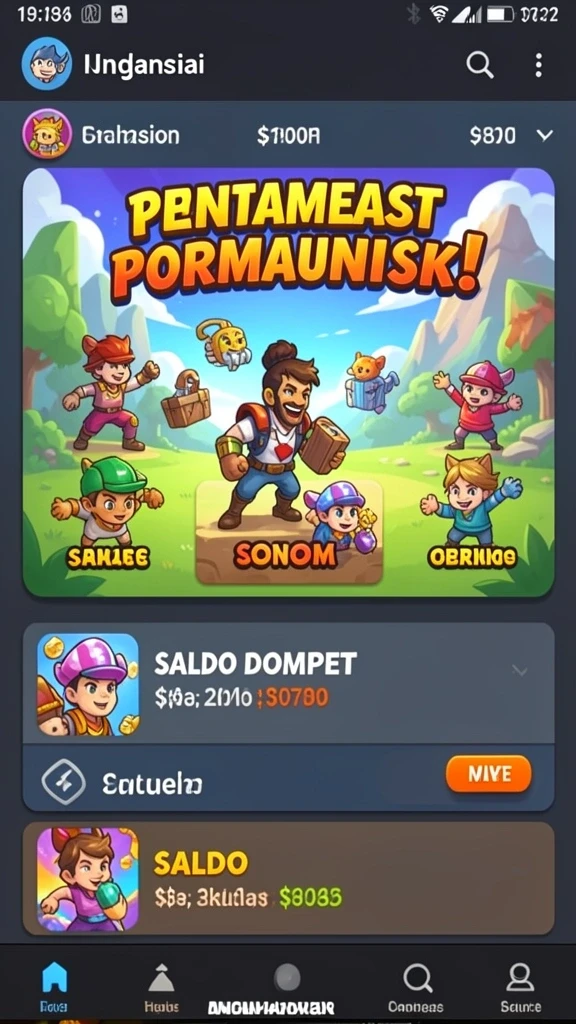 Bergabung dalam mode multiplayer yang seru.